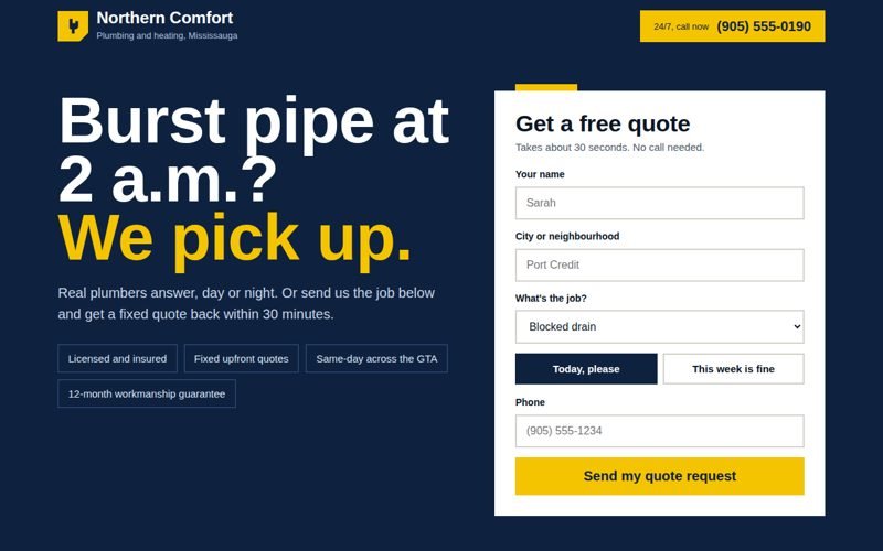 Plumbing and heating